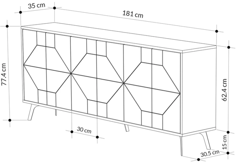 493033 ΜΠΟΥΦΕΣ DUNE PAKOWORLD ΣΕ ΑΝΘΡΑΚΙ ΑΠΟΧΡΩΣΗ 181X35X77.4ΕΚ