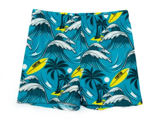 Μαγιό boxer "Surf Board" γαλάζιο