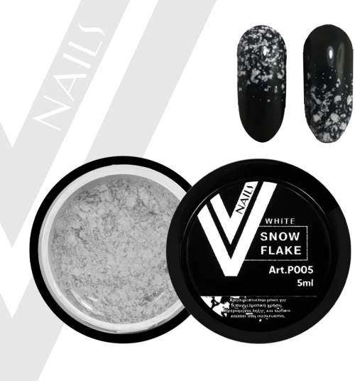 Snow Flake White P005