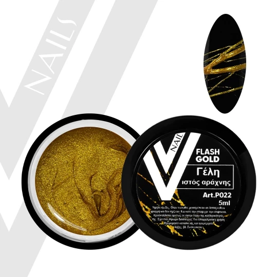 Spider Gel Flash Gold P022