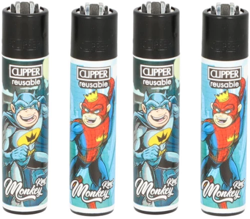 Clipper Αναπτήρας Μεγάλος - Monkey King Friction Hero 3