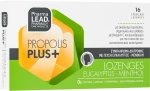 Pharmalead | Propolis Plus Eucalyptus Menthol Lozenges 16pcs (Συμπλήρωμα Διατροφής με Βιταμίνη C, Ψευδάργυρο, Εκχύλισμα Πρόπολης, Σαμπούκου & Αλθαίας) | 16tabs