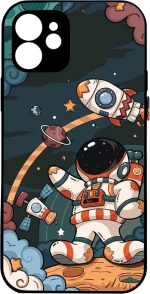 cartoon astronaut IPhone 13 Pro