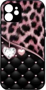 Animal print and hearts IPhone 16 Plus