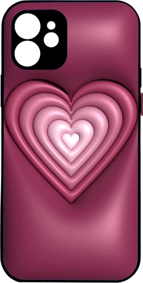Hearts pink IPhone 16 Plus