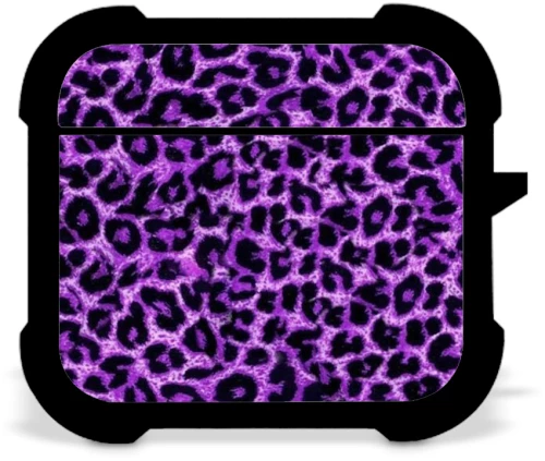 Animal Print Purple Airpods 4