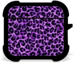 Animal Print Purple Airpods 4