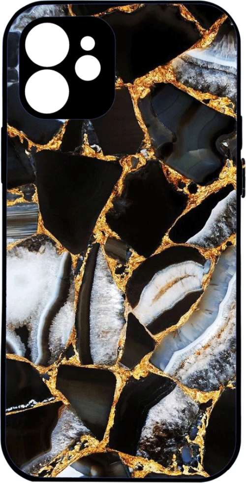 Marble -black-gold-white desing 2 IPhone 12 Pro