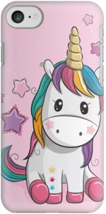 Baby Unicorn Silicone case Θήκη για Iphone 7 / 8 / SE 2020/SE 2022 pink