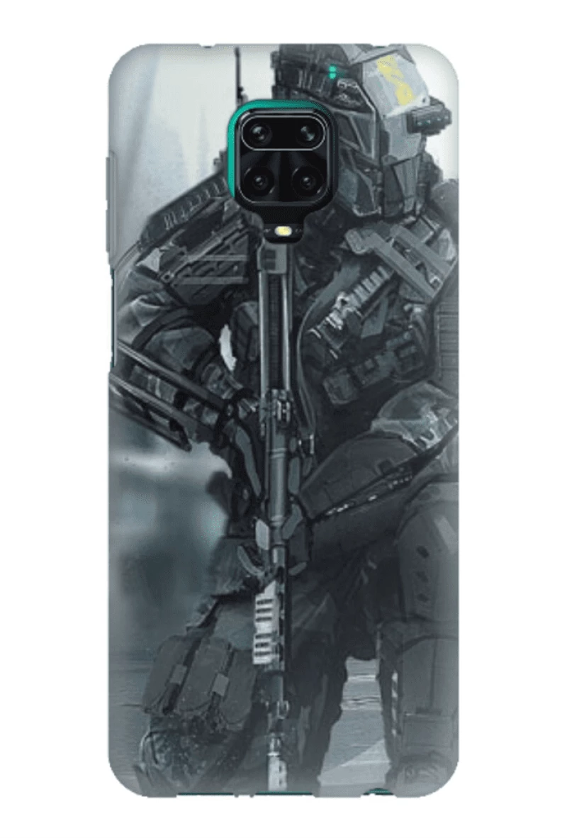 Call Of Duty Silicone case Θήκη για Xiaomi Redmi Note 9s / 9 Pro / 9 Pro Max army green