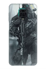 Call Of Duty Silicone case Θήκη για Xiaomi Redmi Note 9s / 9 Pro / 9 Pro Max army green