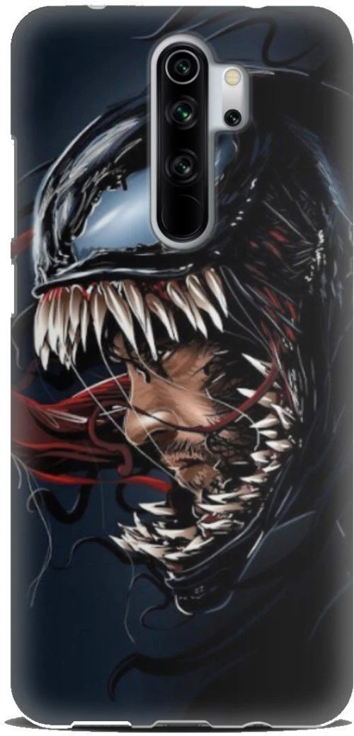 Venom Silicone case Θήκη για Xiaomi Redmi Note 8 Pro blue-black