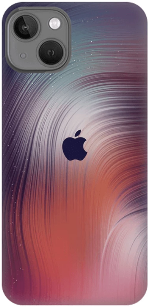 Brush Art Silicone case Θήκη για iPhone 14 plus