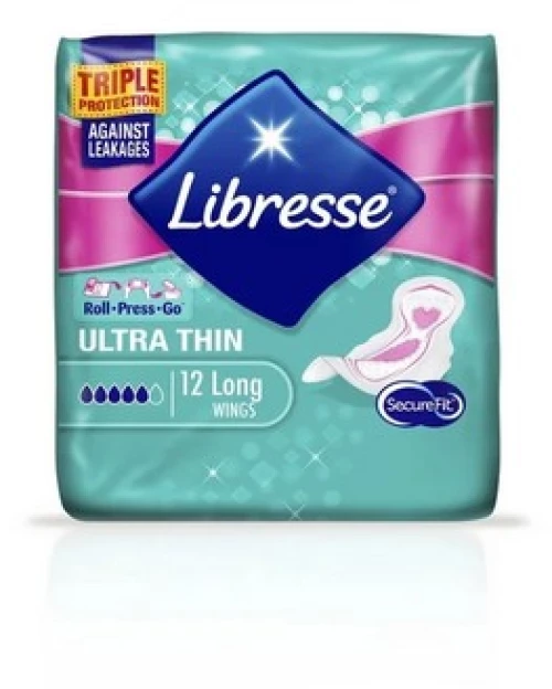 Libresse Ultra Thin Long Wings 12τμχ