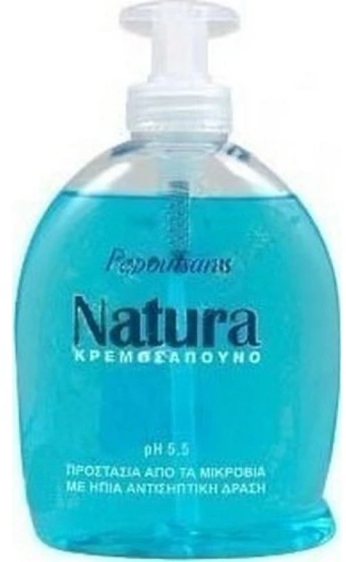 Papoutsanis Natura Με Ήπια Αντισηπτική Δράση Liquid Soap 300ml