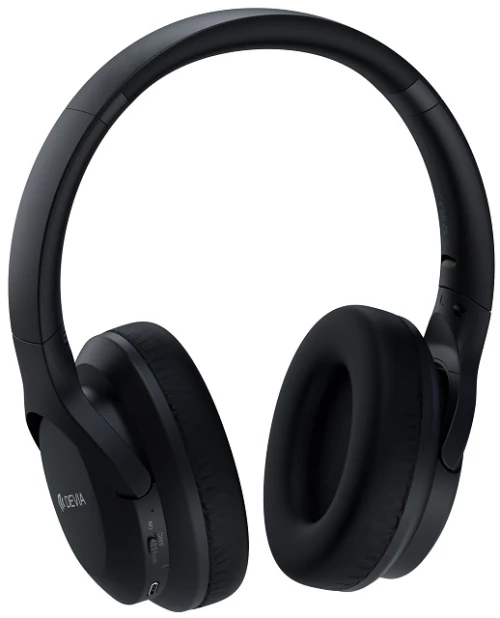 DEVIA Bluetooth headphones EarBass Pro1 black with ANC