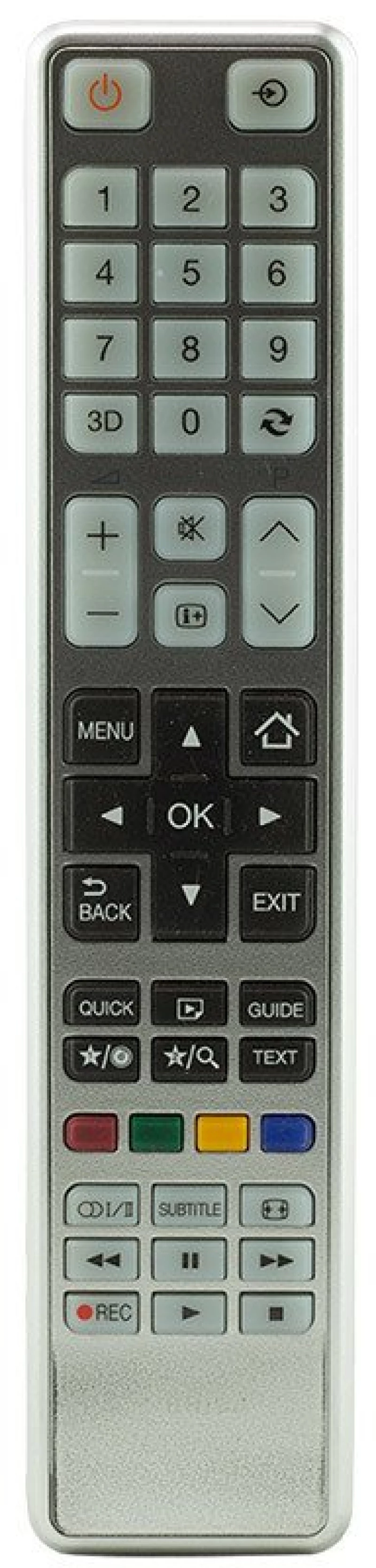 VESTEL-TOSHIBA CT-8035 REMOTE CONTROL
