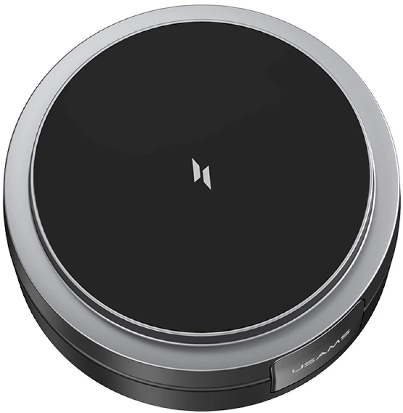 USAMS ασύρματος φορτιστής CD234, 3 σε 1, 15W, μαύρος