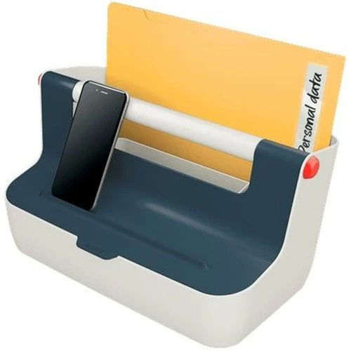 Κουτί Aποθήκευσης Leitz Cosy Γκρι ABS 21,4 x 19,6 x 36,7 cm Λαβή μεταφοράς