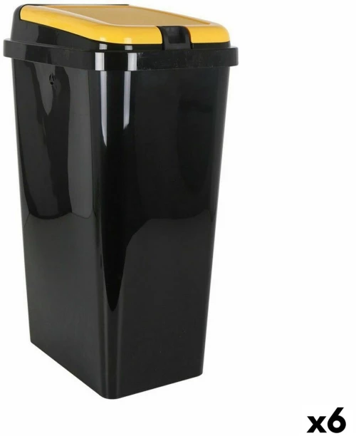 Κάδος Απορριμμάτων για Ανακύκλωση Tontarelli Κίτρινο 45 L (x6)
