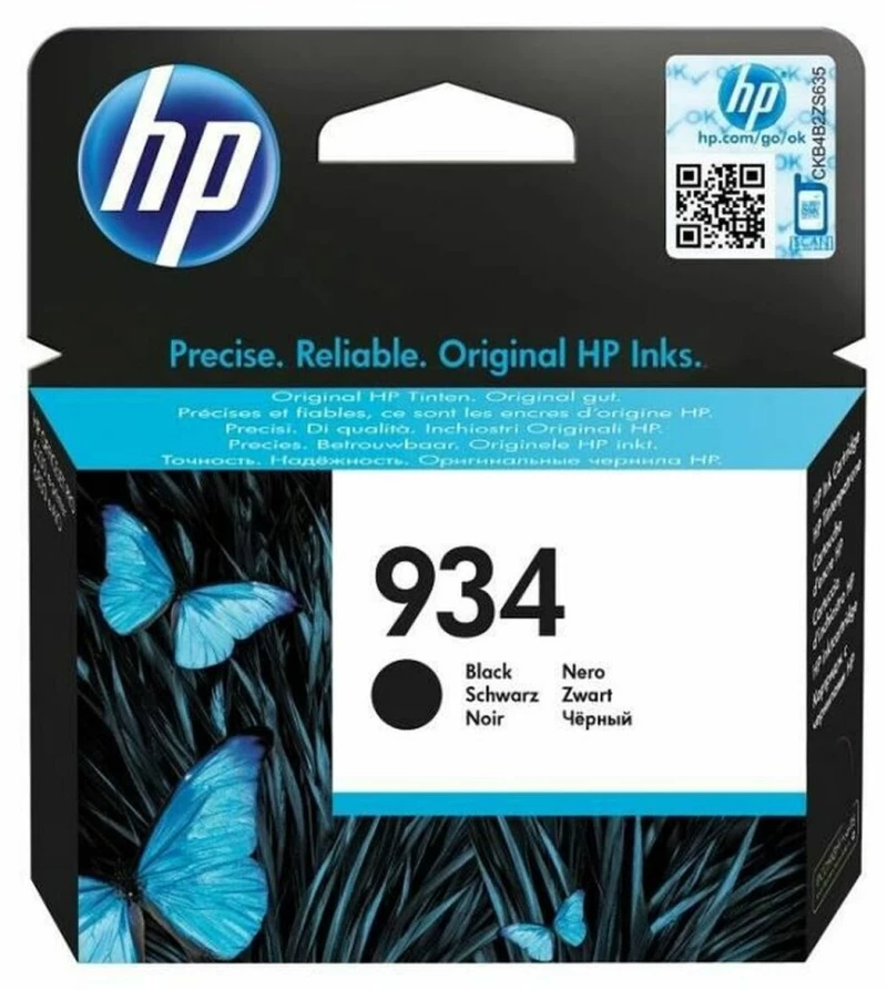 Αυθεντικό Φυσίγγιο μελάνης HP 934 Μαύρο