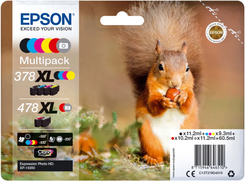 Αυθεντικό Φυσίγγιο μελάνης Epson C13T379D4010