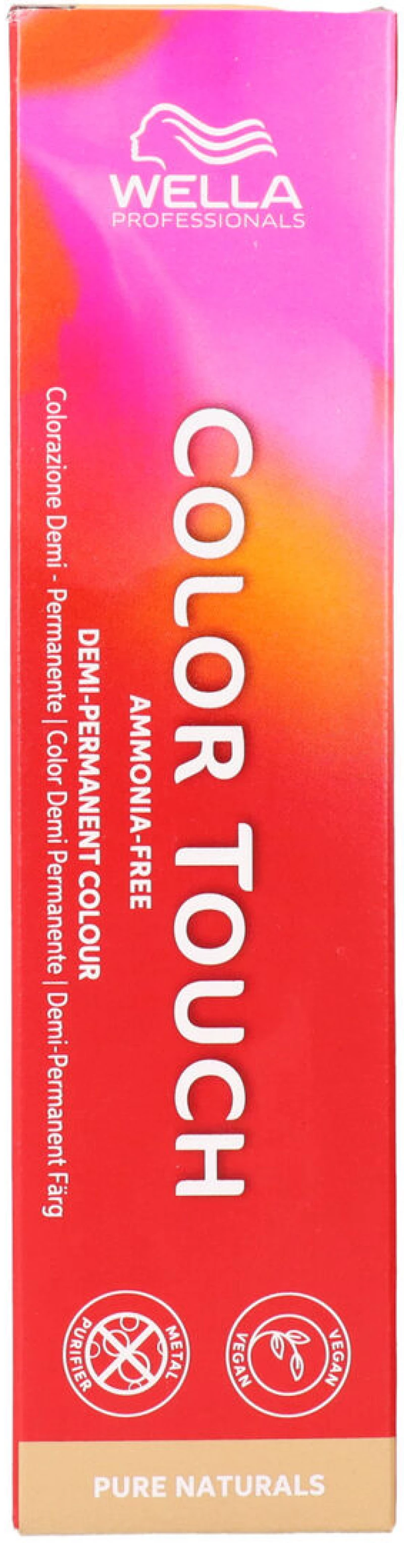 Ημιμόνιμη Βαφή Wella Color Touch Pure Naturals Nº 5/0 60 ml