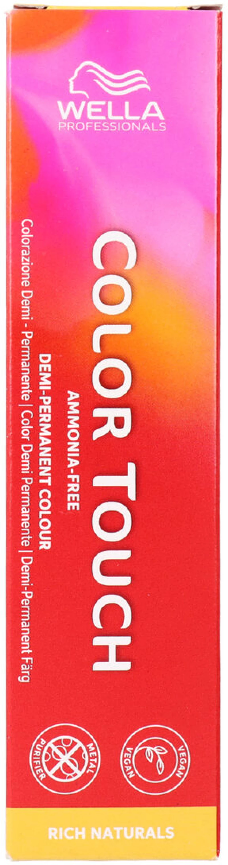 Ημιμόνιμη Βαφή Wella Color Touch Rich Naturals Nº 2/8 60 ml