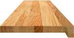 vidaXL Πατάκια Σκάλας 12 τεμ. Ανοιχτό Καφέ 120x30x2 cm Ξύλο Δρυός