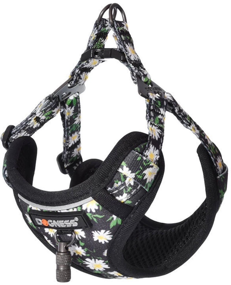 Dogness walking set leash+harness for dog (multicolor)