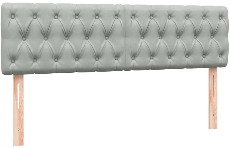 vidaXL Κρεβάτι Boxspring με Στρώμα Ανοιχτό Γκρι 160x220 εκ. Βελούδινο