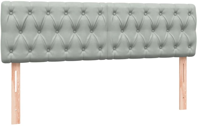 vidaXL Κρεβάτι Boxspring με Στρώμα Ανοιχτό Γκρι 160x210 εκ. Βελούδινο