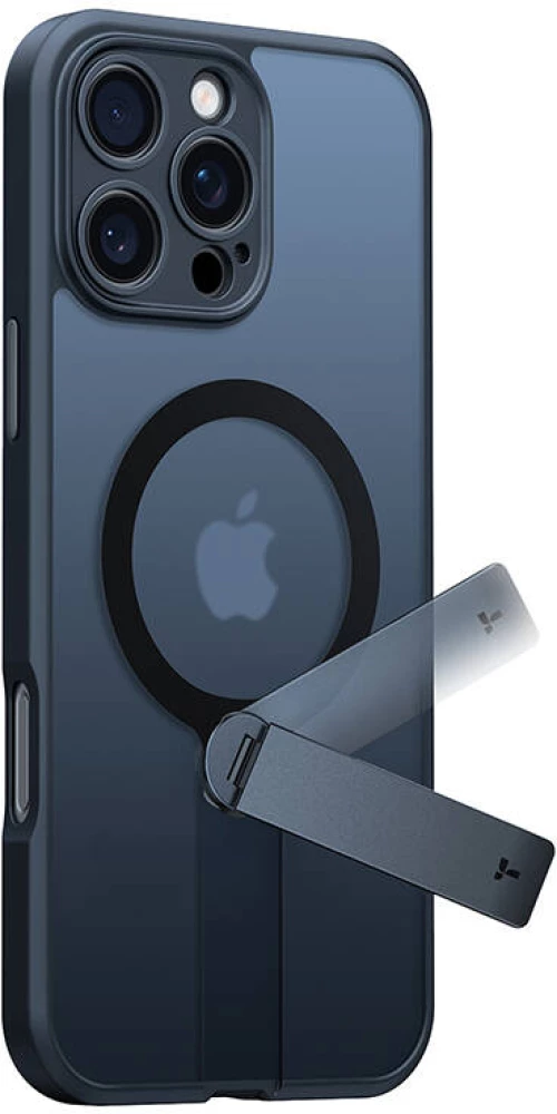 Torras Pstand Spin Case for iPhone 16 Pro (Black)