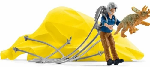 Playset Schleich Parachute Rescue Δεινόσαυρος
