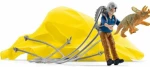 Playset Schleich Parachute Rescue Δεινόσαυρος