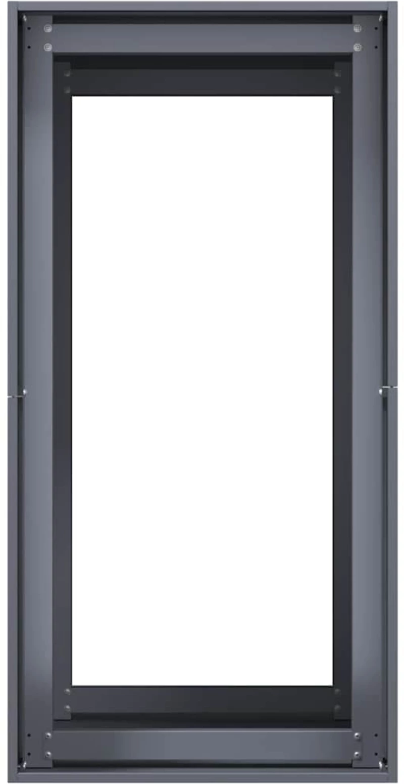 vidaXL Ζαρντινιέρα Ανθρακί 40x80x80 εκ. από Χάλυβα