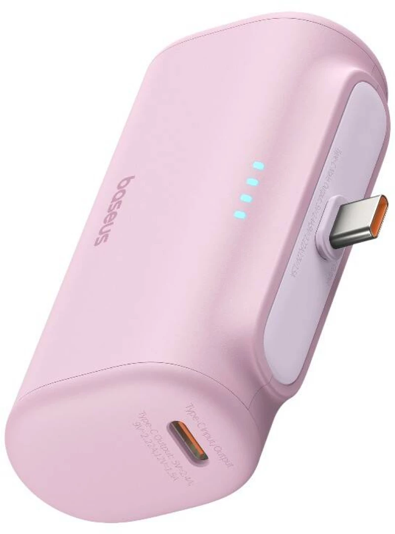 Powerbank Baseus Compact USB-C 5000mAh, 20W (pink)