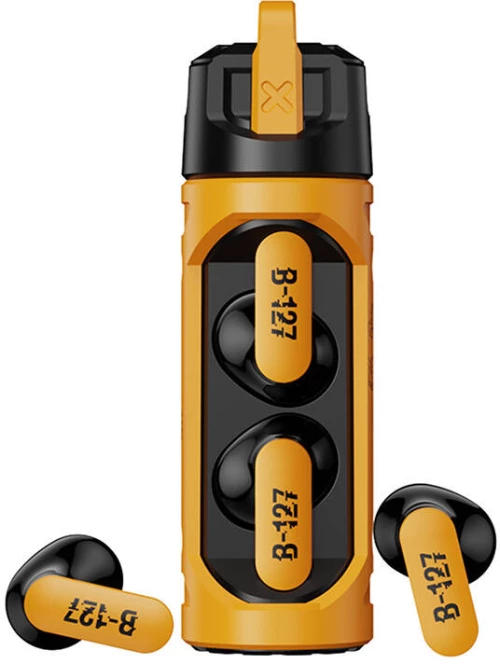 TWS Transformers TF-T11 headphones (yellow)