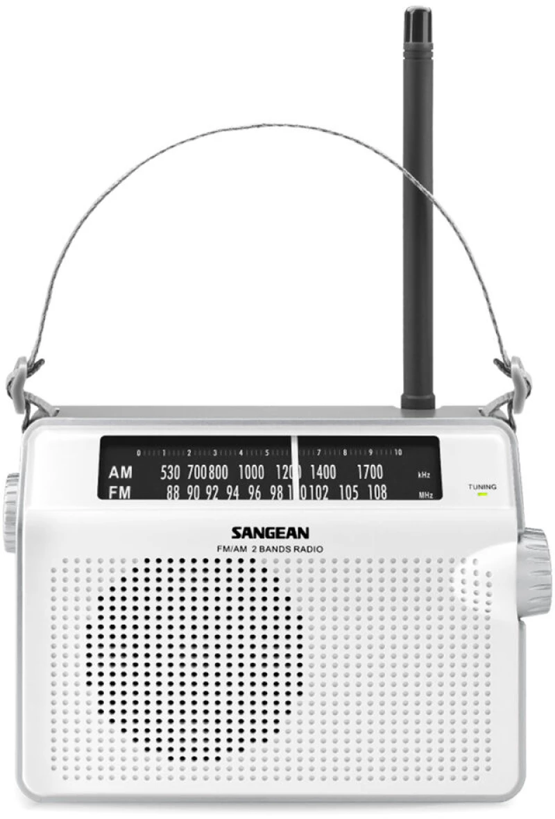 Ραδιόφωνο AM/FM Sangean Λευκό