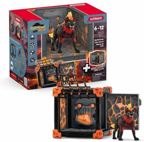 Playset Schleich BattleCave Lava Hyena