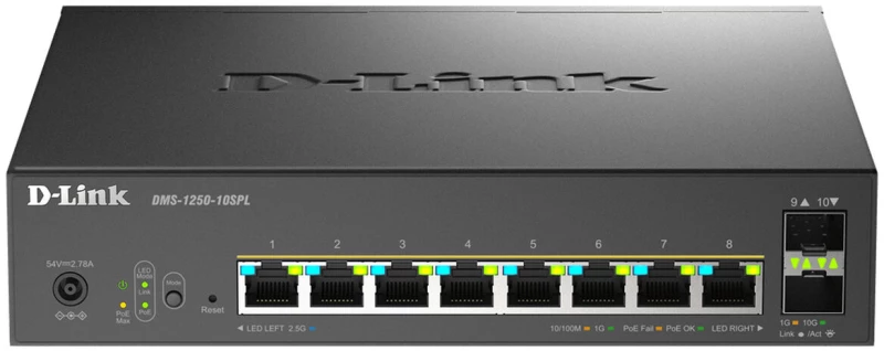 Διακόπτης D-Link DMS-1250-10SPL/E