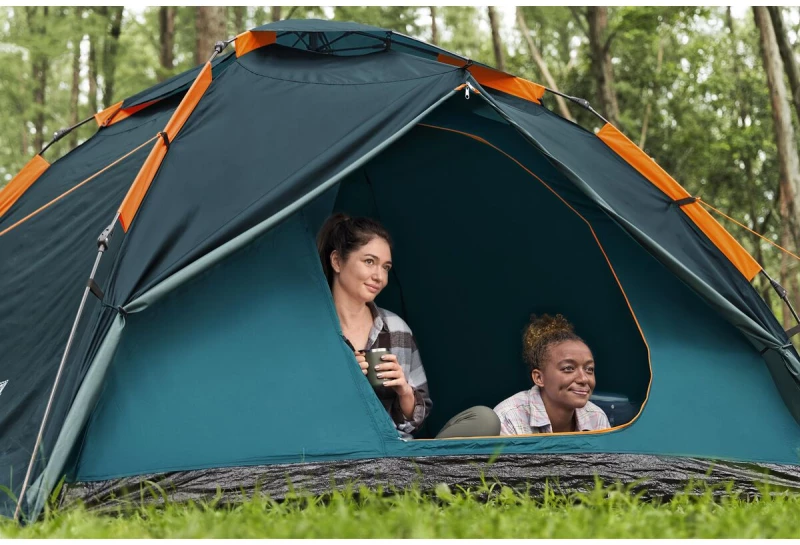 Camping Σκηνή Bestway Πολύχρωμο 210 x 138 x 240 cm