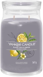 Αρωματικό Κερί Yankee Candle Λεμονί Μαύρο τσάι 567 g