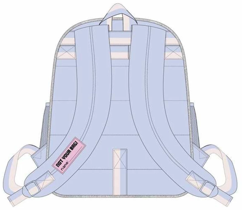 Σχολική Τσάντα Stitch Λιλά