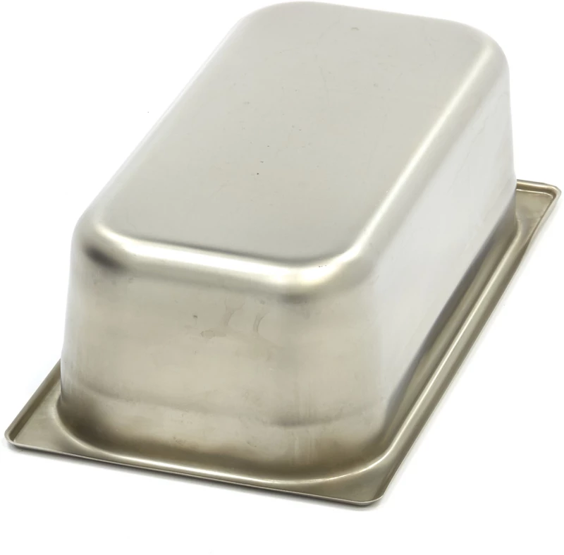 Gastronorm Container - 1/3 GN - 10cm Deep - Stainless Steel