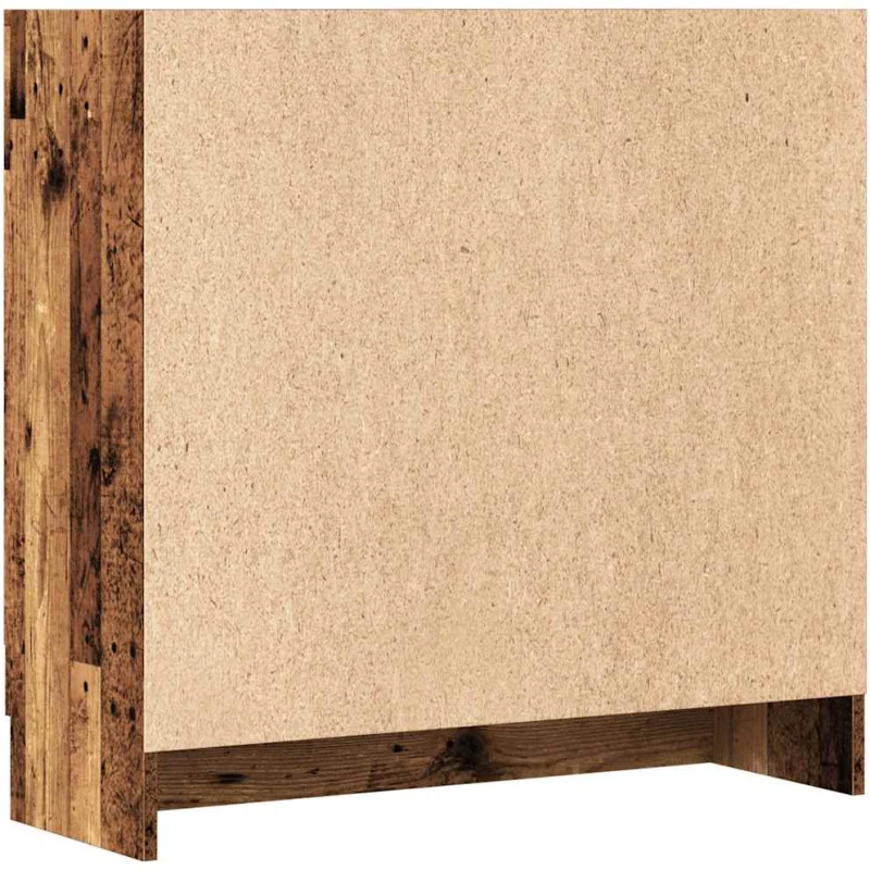 vidaXL Βιβλιοθήκη Παλιό Ξύλο 82,5 x 30,5 x 80 εκ. Μοριοσανίδα