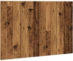 vidaXL Κεφαλάρι κρεβατιού Παλιό ξύλο 120x1,5x80 cm