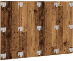 vidaXL Κεφαλάρι κρεβατιού Παλιό ξύλο 120x1,5x80 cm