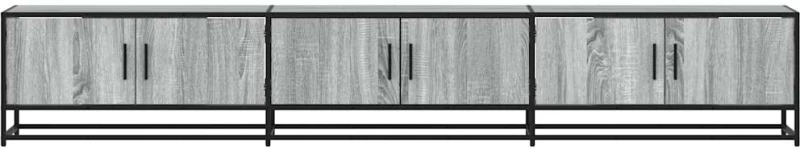 vidaXL Έπιπλο Τηλεόρασης Γκρι Sonoma 240x35x41 εκ. από Επεξεργ. Ξύλο