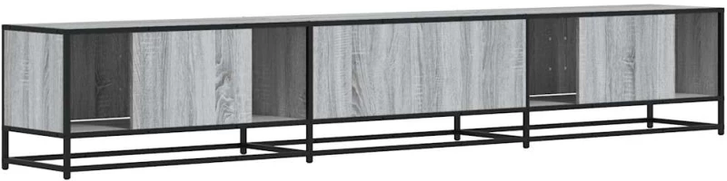 vidaXL Έπιπλο Τηλεόρασης Γκρι Sonoma 240x35x41 εκ. από Επεξεργ. Ξύλο